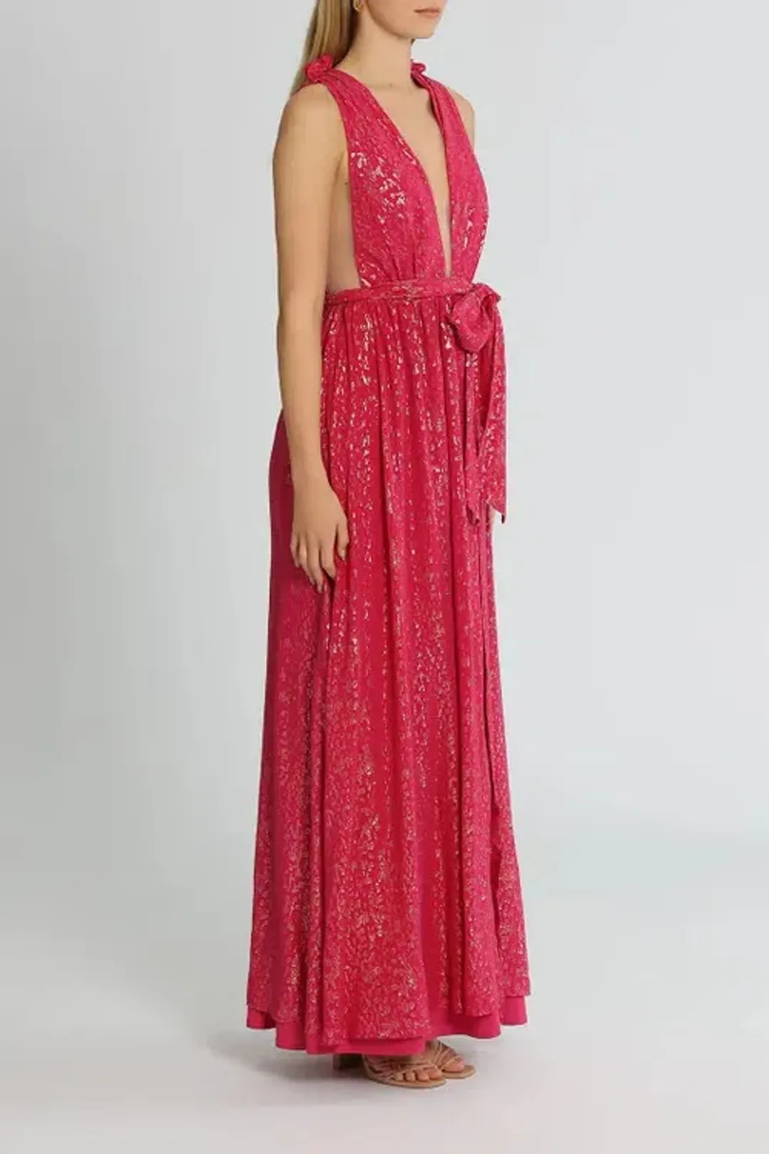 Rebecca Vallance Valencia Gown Pink Size AU 12 for rent on The Volte - main image