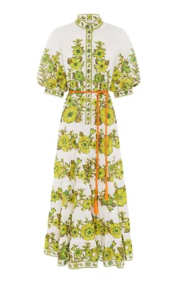 Alemais Wallis Tiered Midi Dress Multi-colored Size AU 14 for rent on The Volte - image 4