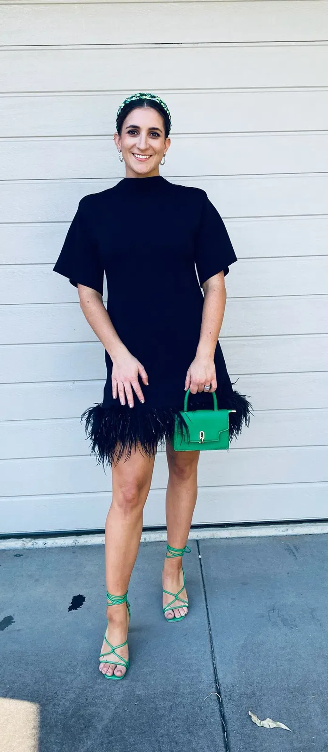Rachel Gilbert Rita Mini Dress in Black Size M/AU10 for rent on The Volte - main image