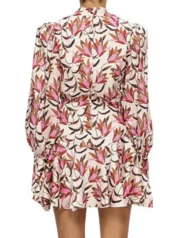 Acler Coleman Mini Dress Print Size 8  for rent on The Volte - image 3
