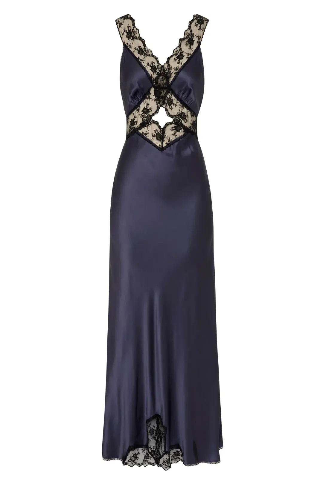 Sir The Label Aries Cut Out Gown In Navy Size 1 / AU 8  for rent on The Volte - main image