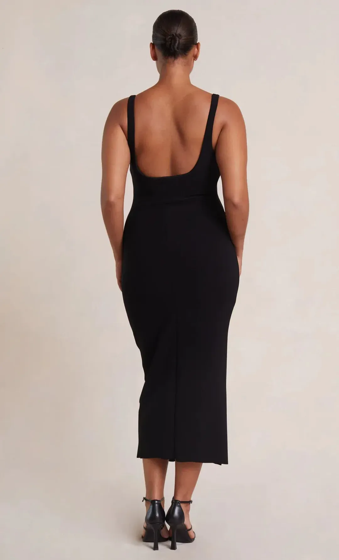 Bec & Bridge Be Mine Square Neck Dress Black Size 18 for rent on The Volte - main image