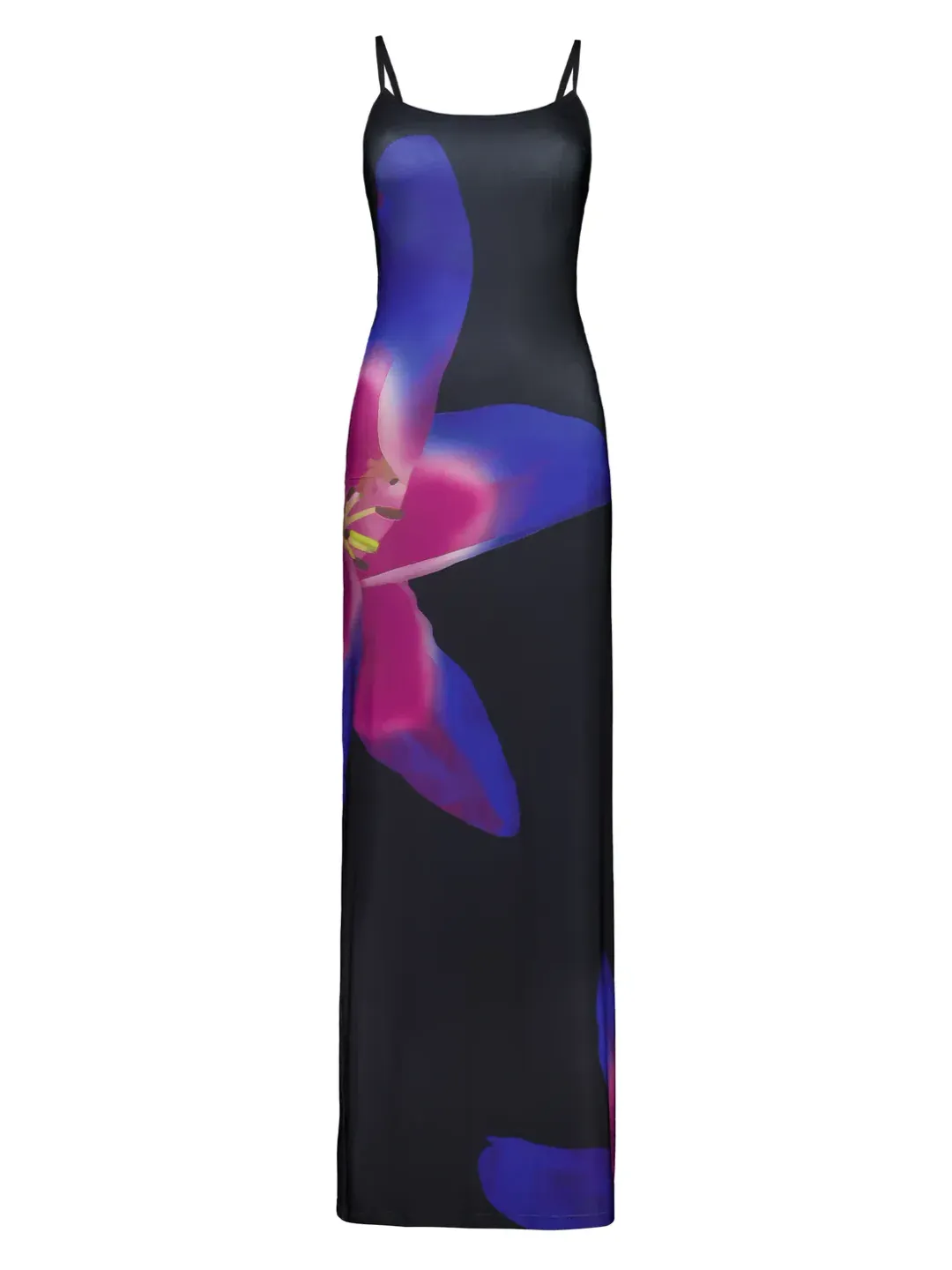 With Harper Lu Midnight Lily Floral Slip Dress Size 8 for rent on The Volte - main image