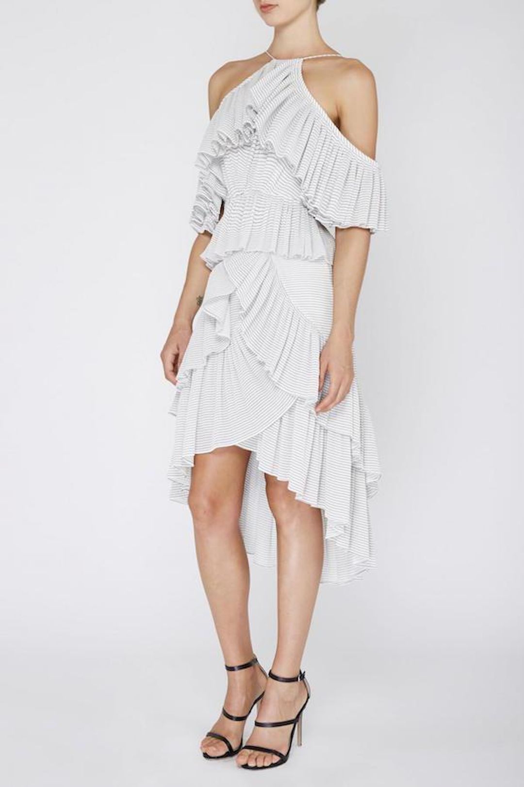 Acler Keppel Pleat Dress size 8 for rent on The Volte - main image