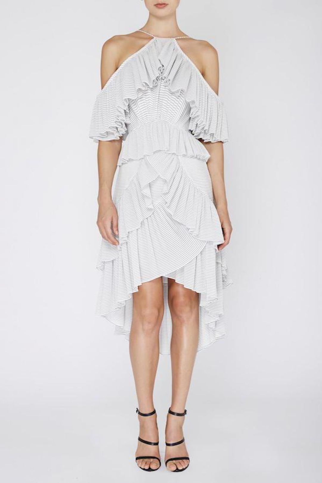 Acler Keppel Pleat Dress size 8 for rent on The Volte - main image