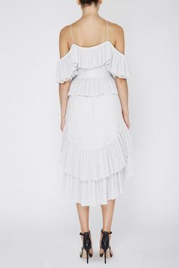 Acler Keppel Pleat Dress size 8 for rent on The Volte - image 3