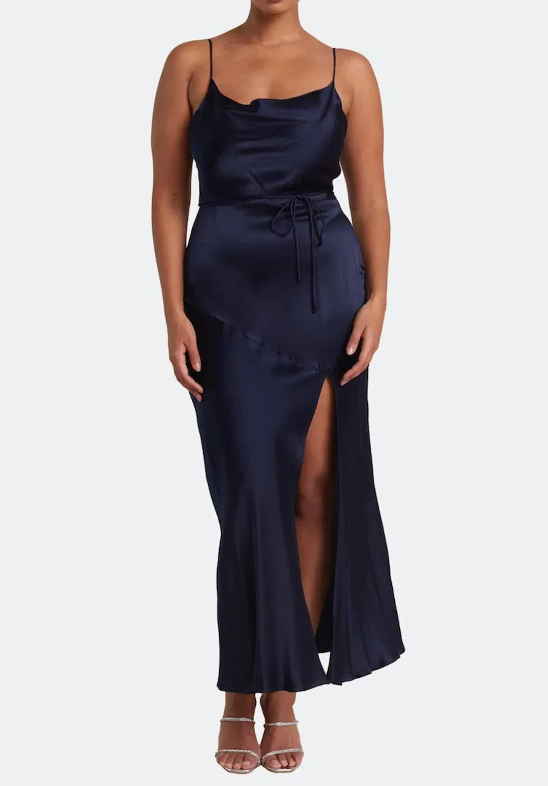 Bec & Bridge Moon Dance Midi Dress Ink Size 18 for rent on The Volte - main image