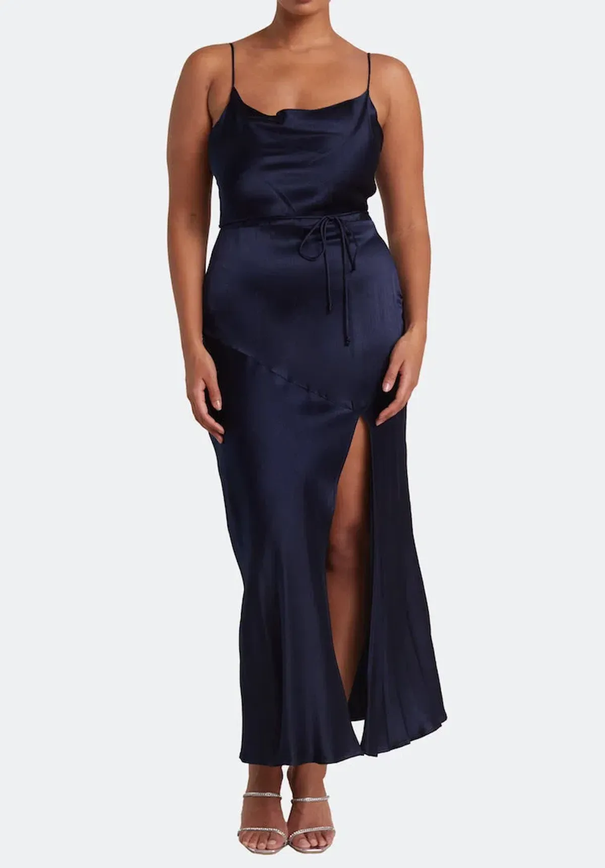 Bec & Bridge Moon Dance Midi Dress Ink Size 18 for rent on The Volte - main image