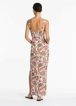 Sir the Label Bettina Midi Dress Floral Size 8 for rent on The Volte - image 6