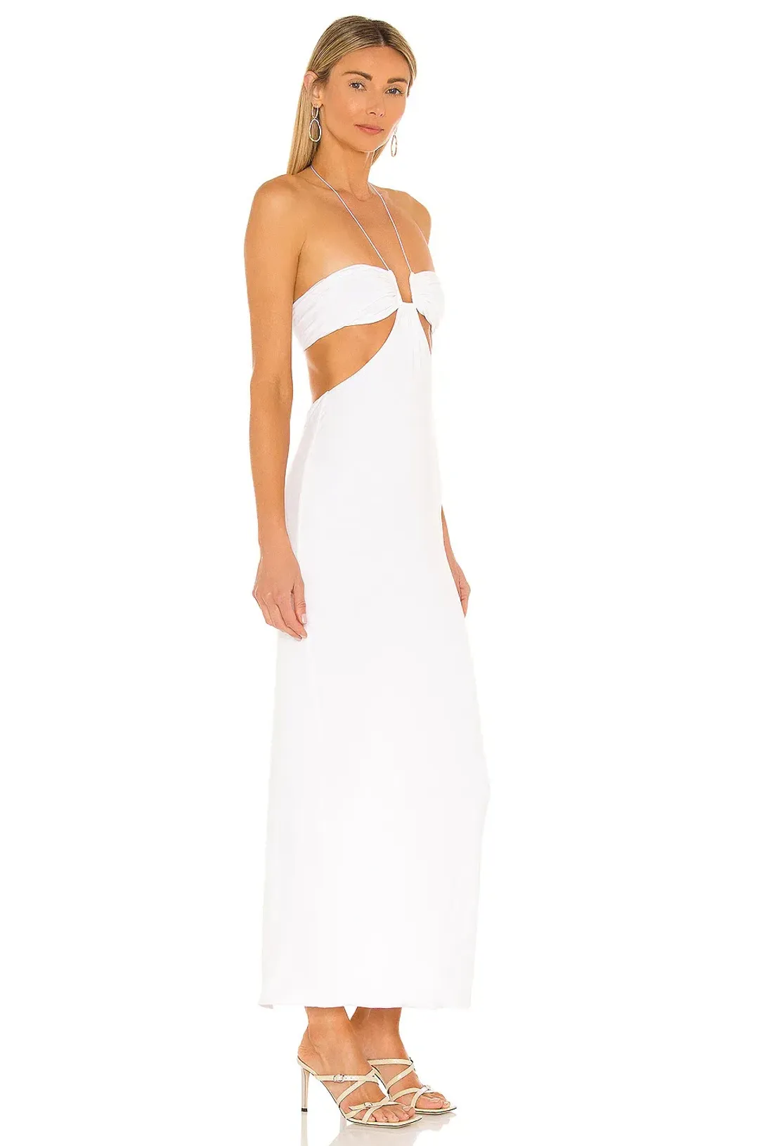 Natalie Rolt Willow Dress White Size 3 / AU 12 for rent on The Volte - main image