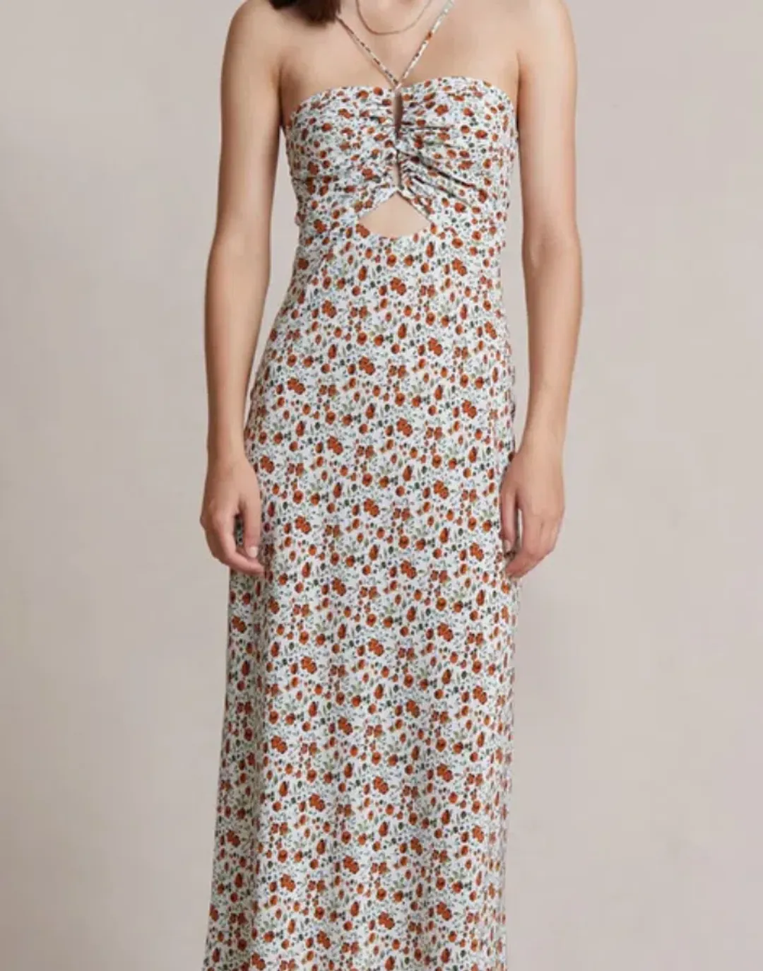 Bec & Bridge Copper Fields Maxi Dress Floral Size S / AU 8 for rent on The Volte - main image