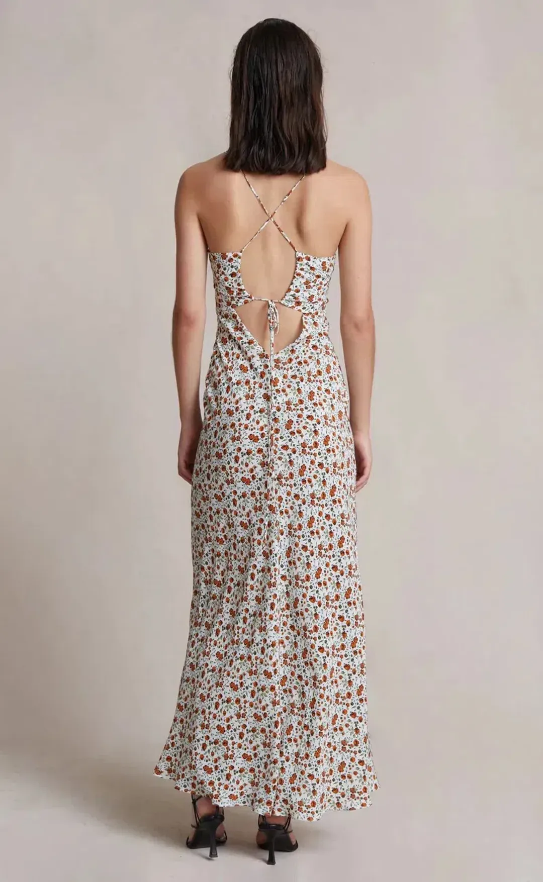 Bec & Bridge Copper Fields Maxi Dress Floral Size S / AU 8 for rent on The Volte - main image