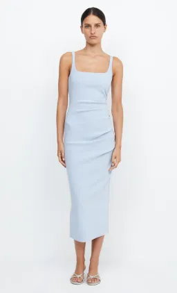 Bec & Bridge Be Mine Square Neck Dress Blue Size 8 for rent on The Volte - image 1