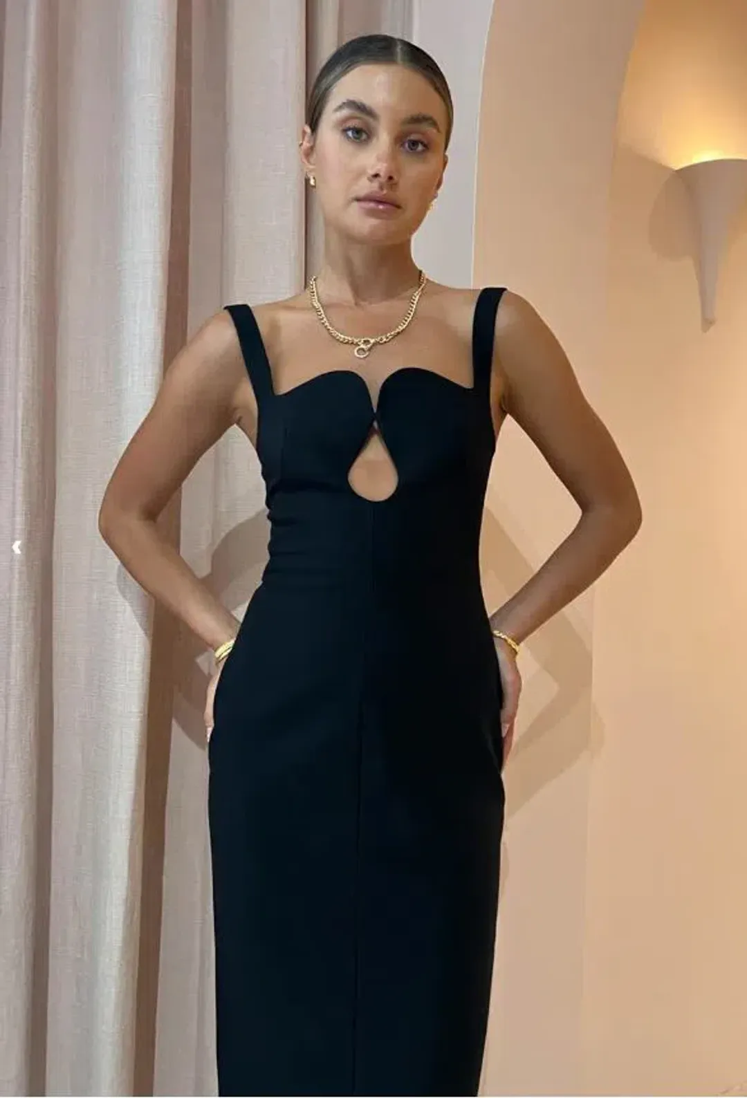 Camilla And Marc Brixton Dress In Black Size 8  for rent on The Volte - main image