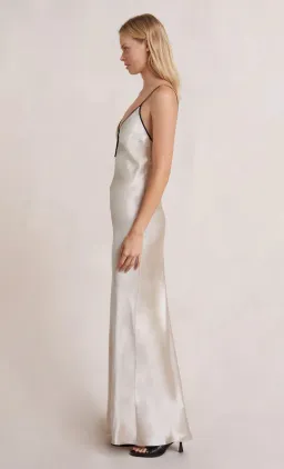 Bec & Bridge Kara Keyhole Dress Sand Size 10  for rent on The Volte - image 2
