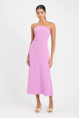 Kookai Alpha Strapless Dress Purple Size 36/Au 8 for rent on The Volte - image 1