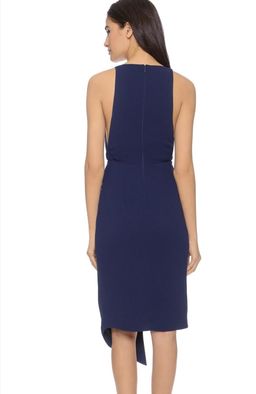 Nicholas Deep V Dress Navy Size 12 for rent on The Volte - image 2