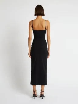 Christopher Esber Pierced Orbit Column Dress Black Size 10 for rent on The Volte - image 3