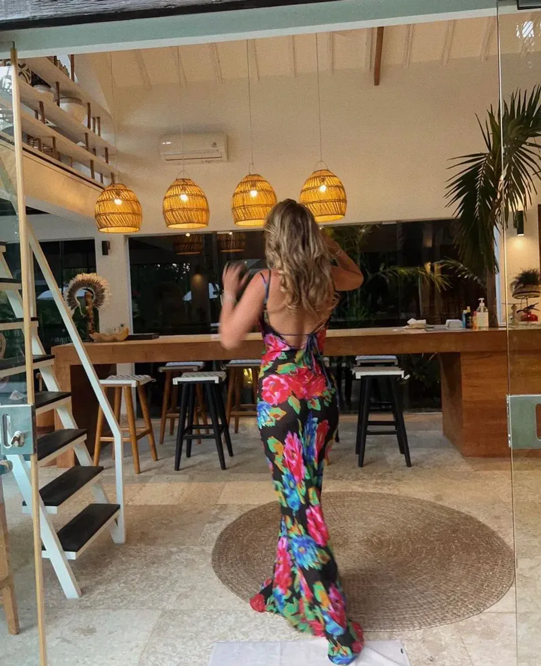 Rat & Boa Casablanca Dress Black Size AU 8 for rent on The Volte - main image