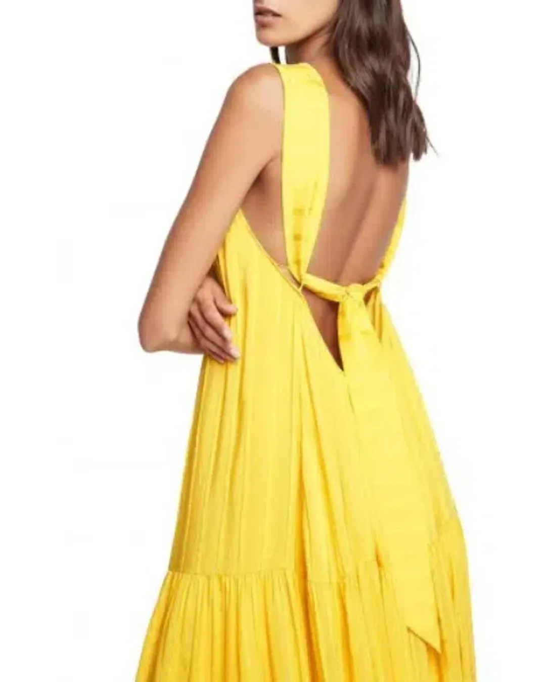 Sass & Bide State of Sound Dress Yellow Size XS / Au 8 for rent on The Volte - main image
