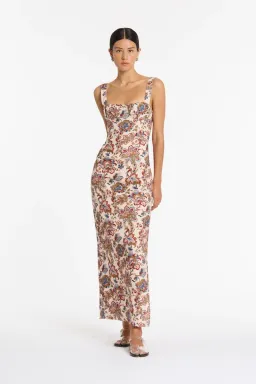 Sir The Label Bettina Midi Dress Wiltshire Floral Size 2/ Au10 for rent on The Volte - image 1