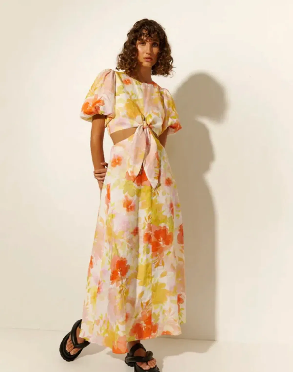 Kivari Genevieve Maxi Dress Floral Size 8 / S for rent on The Volte - main image