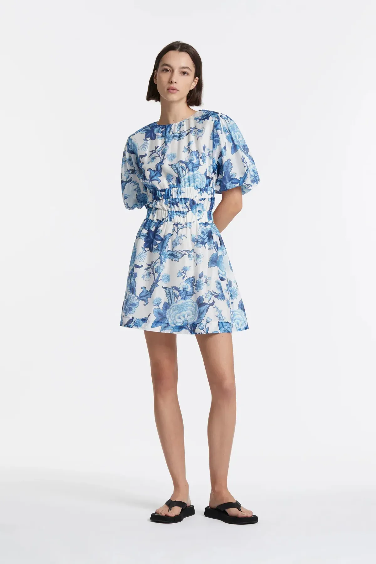 Sir the Label Amaris Mini Dress Blue Size AU 6 for rent on The Volte - main image