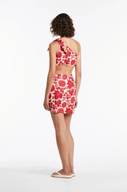 Sir the Label Cinta Mini Dress Red Size AU 10 for rent on The Volte - image 2