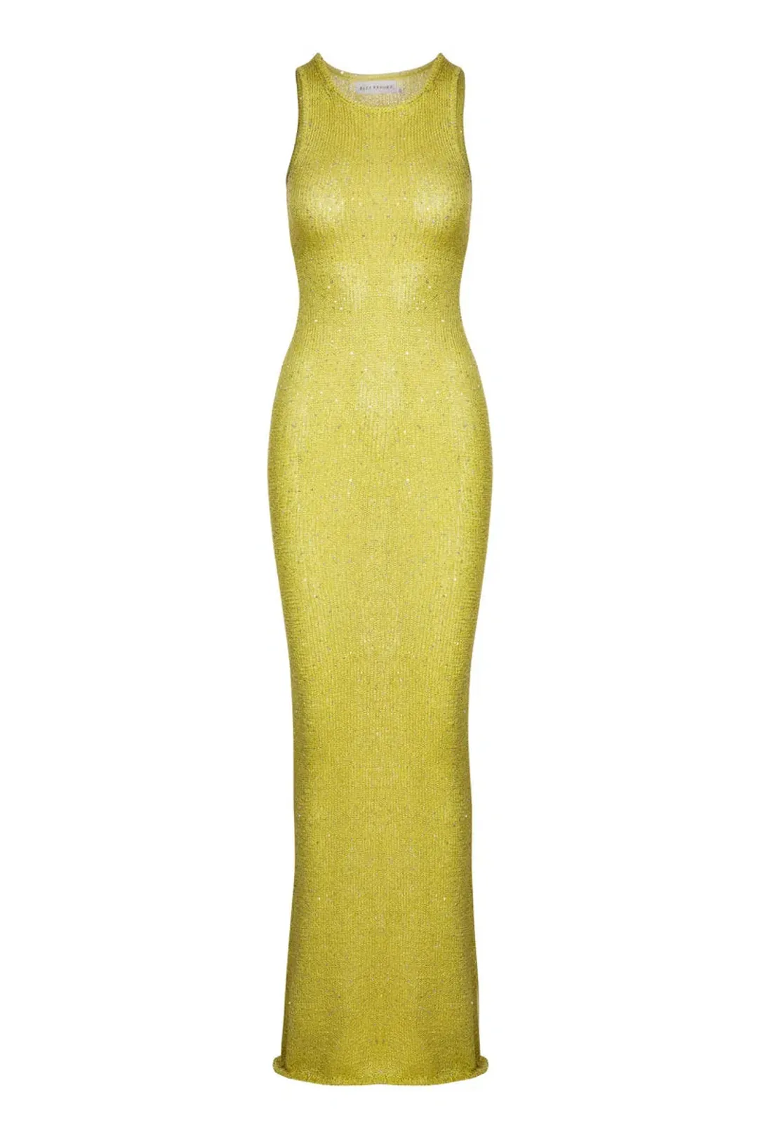 Asta Resort Natalia Dress Chartreuse Sequin Size XS/Au 6  for rent on The Volte - main image