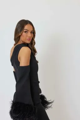 Bianca and Bridgett Dezi Dress Black Size 12 for rent on The Volte - image 3