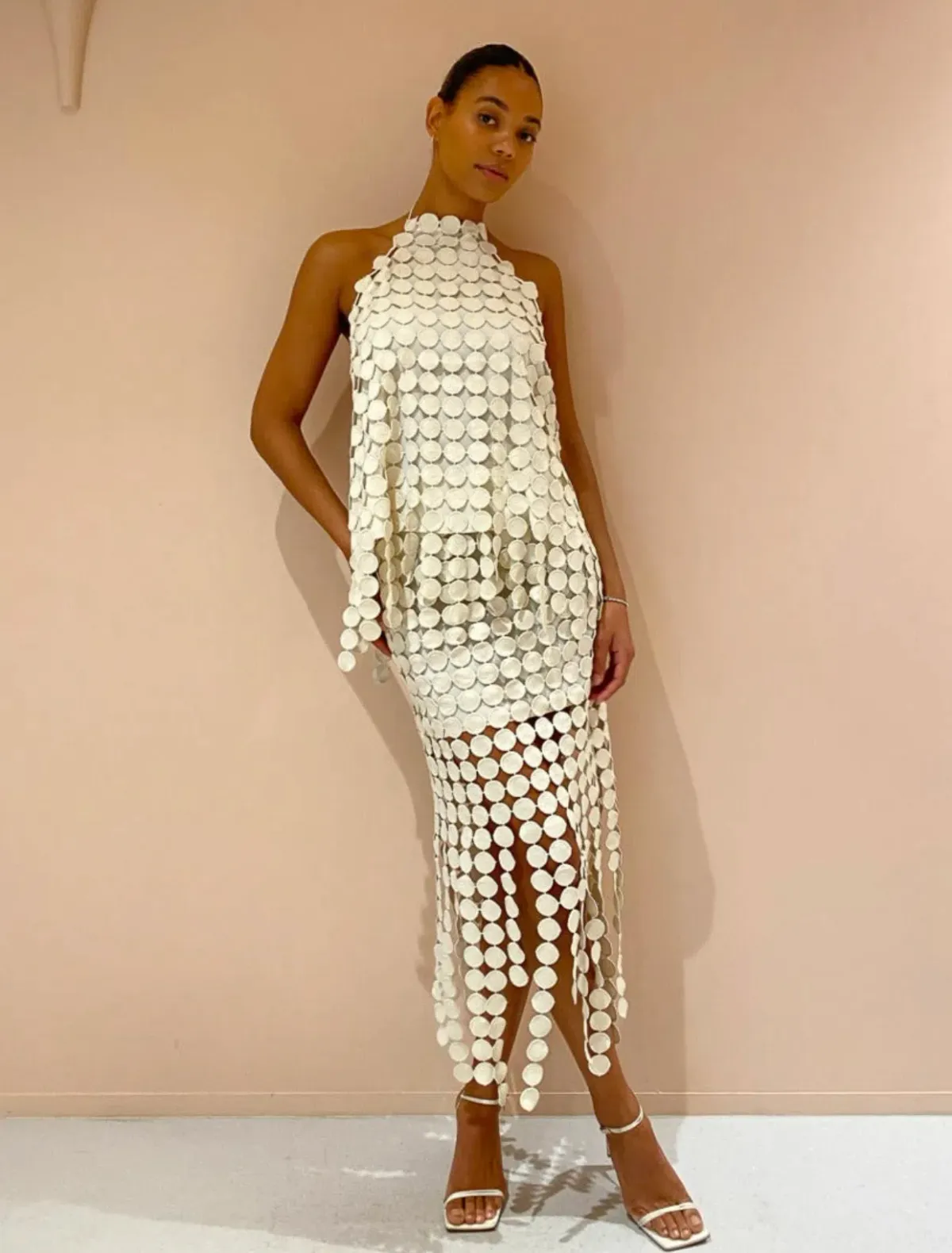 Camilla And Marc Murano Skirt White Size 10 for rent on The Volte - main image