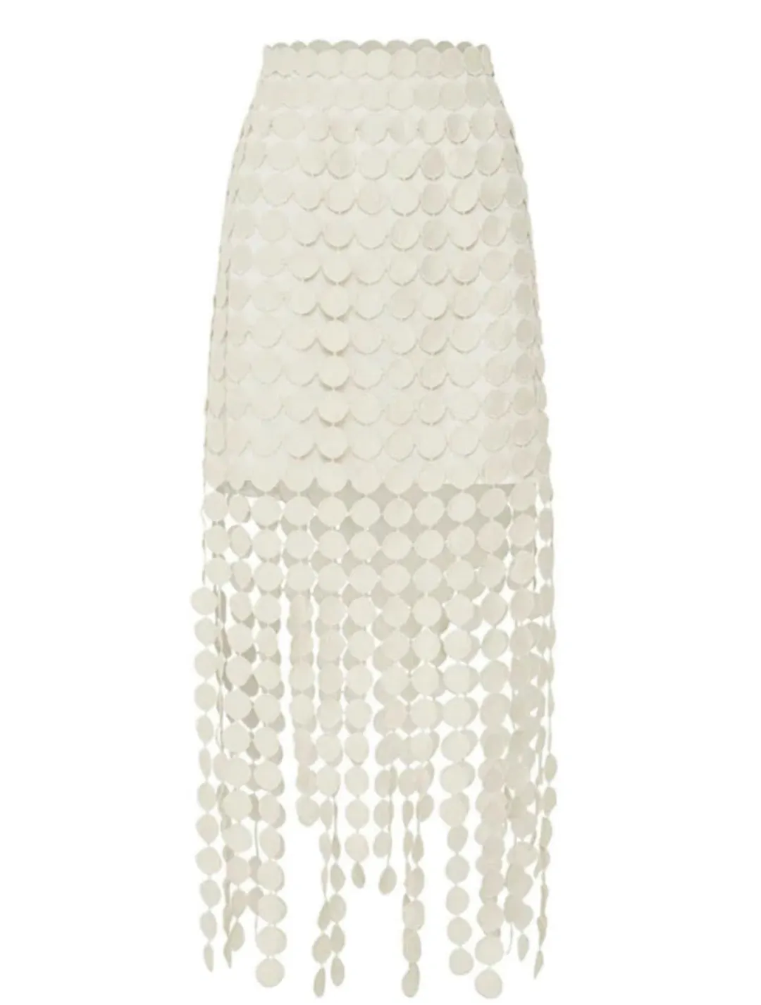 Camilla And Marc Murano Skirt White Size 10 for rent on The Volte - main image