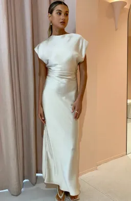 Camilla and Marc Eclar Dress Champagne Size 8 for rent on The Volte - image 2