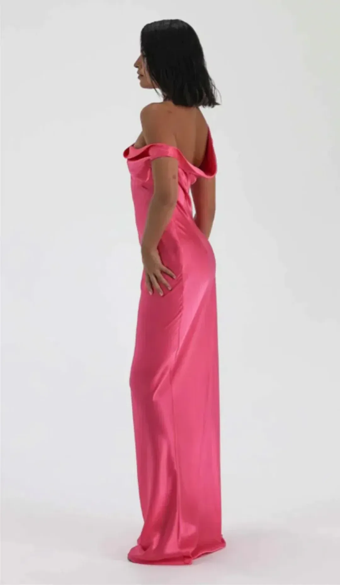 Natalie Rolt Monika Gown Pink Size 10 for rent on The Volte - main image