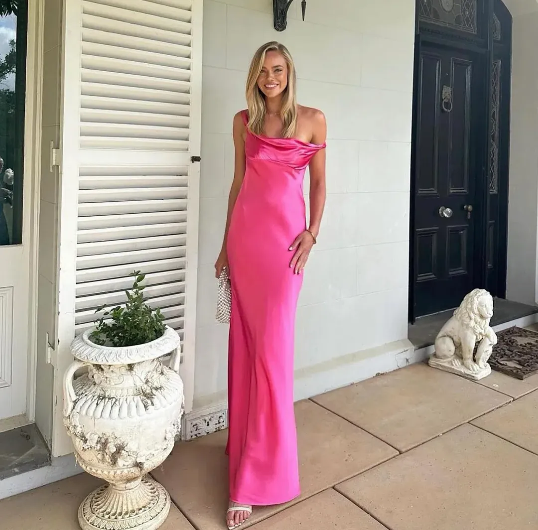 Natalie Rolt Monika Gown Pink Size 10 for rent on The Volte - main image