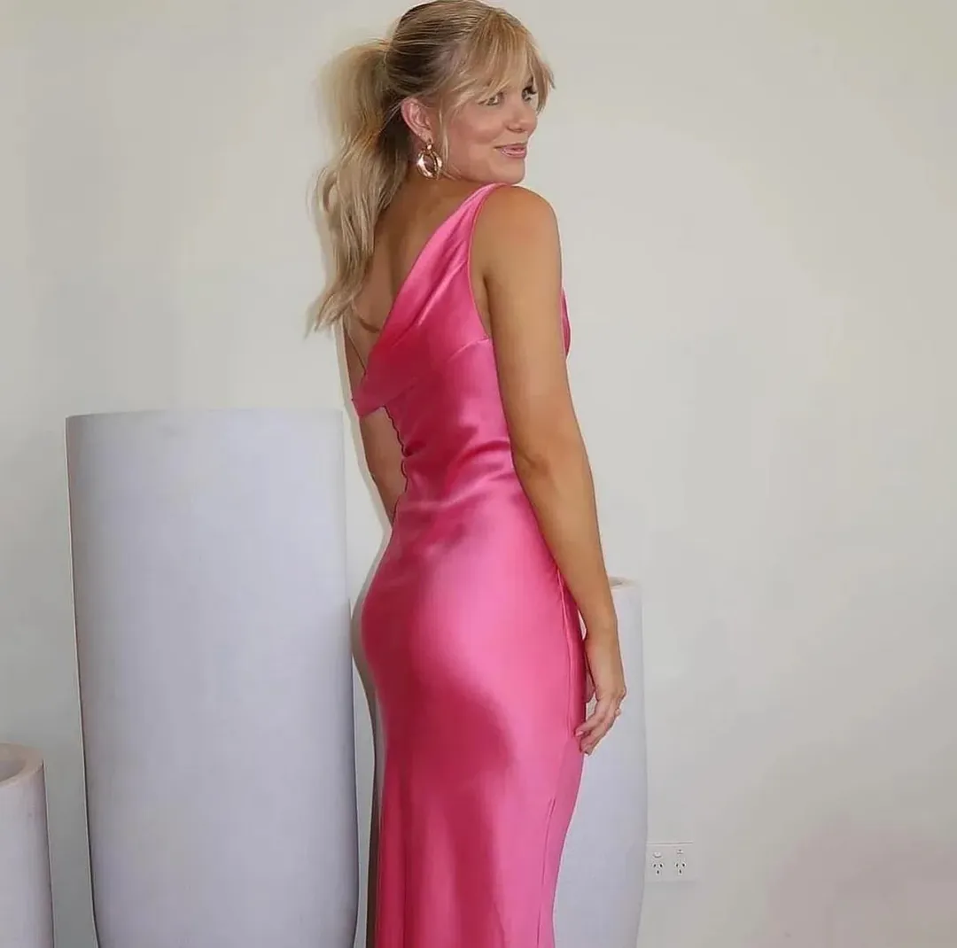 Natalie Rolt Monika Gown Pink Size 10 for rent on The Volte - main image