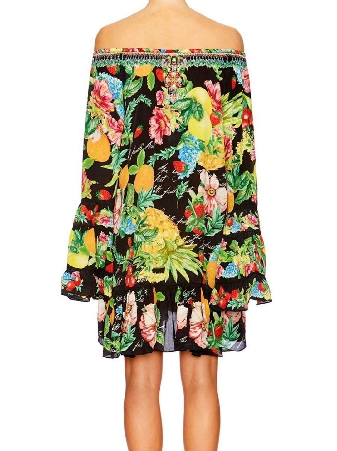 Camilla Call Me Carmen A Line Frill Dress Size 8 for rent on The Volte - main image