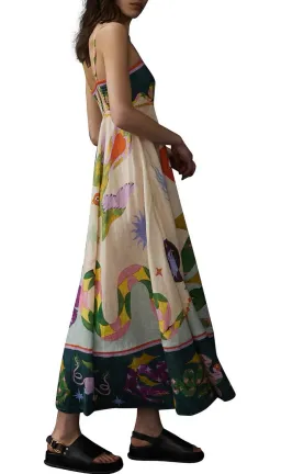 Alemais Seeker Sundress Multi Size 8 for rent on The Volte - image 2