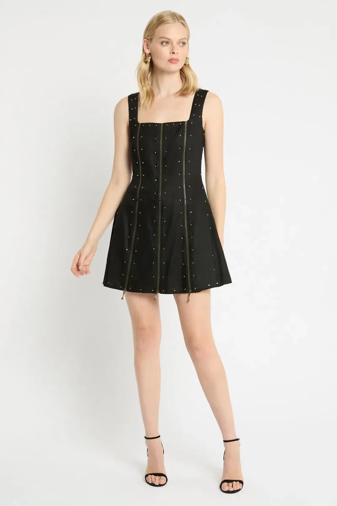 Sass and Bide Abstract After Dark Dress Faded Black Size 4 for rent on The Volte - main image