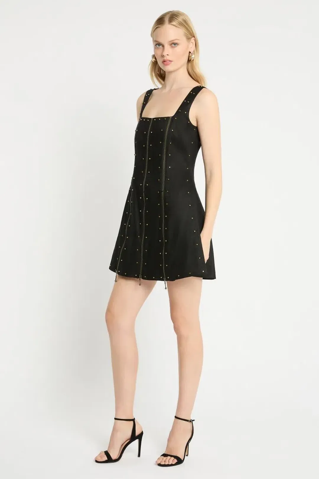 Sass and Bide Abstract After Dark Dress Faded Black Size 4 for rent on The Volte - main image