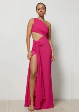 Lexi Sol Dress Fuchsia Size 8 for rent on The Volte - image 1