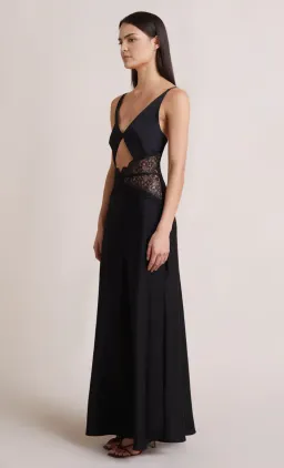 Bec and Bridge Camille Maxi Dress Black Size 14  for rent on The Volte - image 2