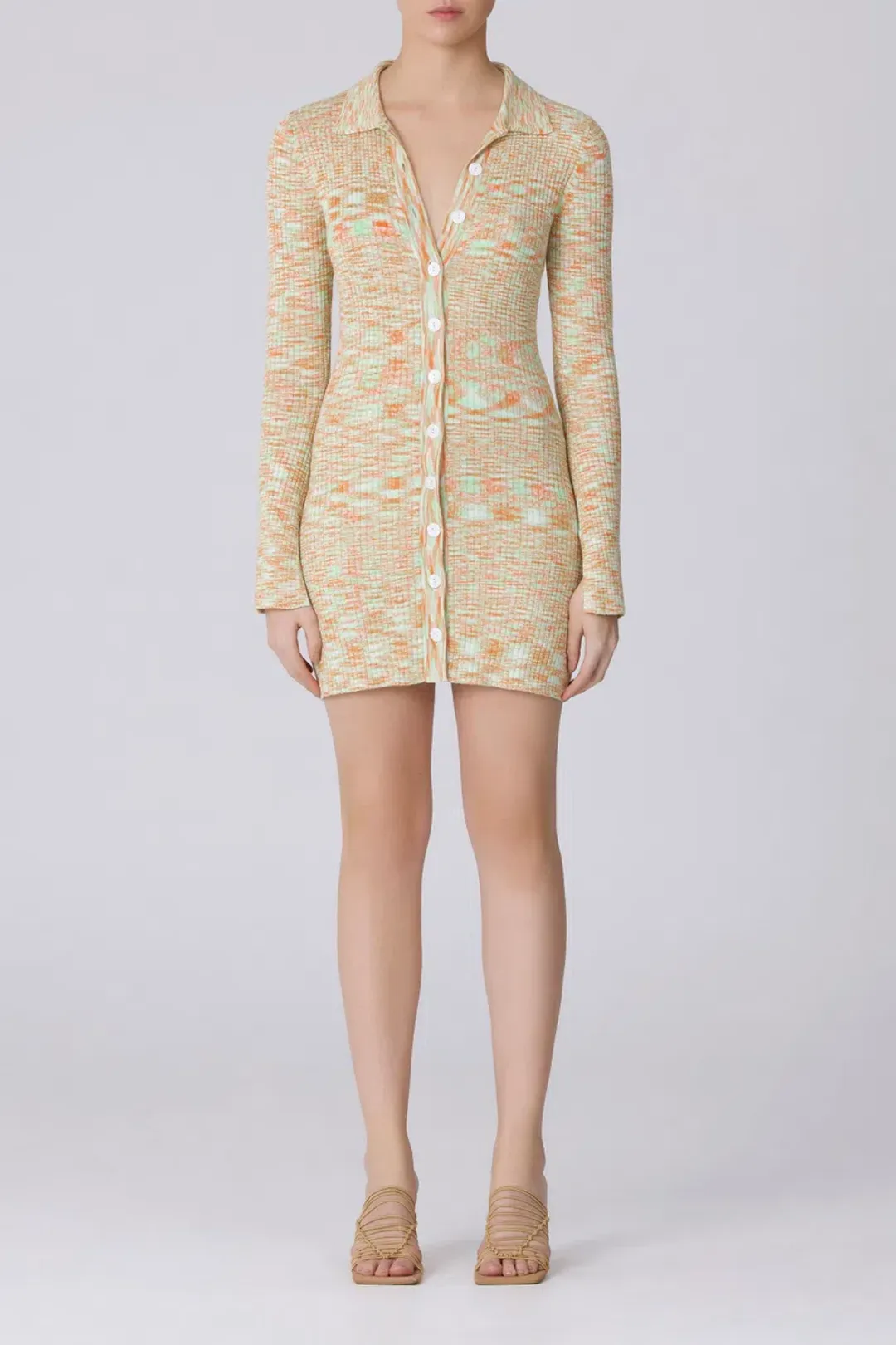 C/MEO Collective Solstice Knit Dress Sherbet Marle Size 10 for rent on The Volte - main image