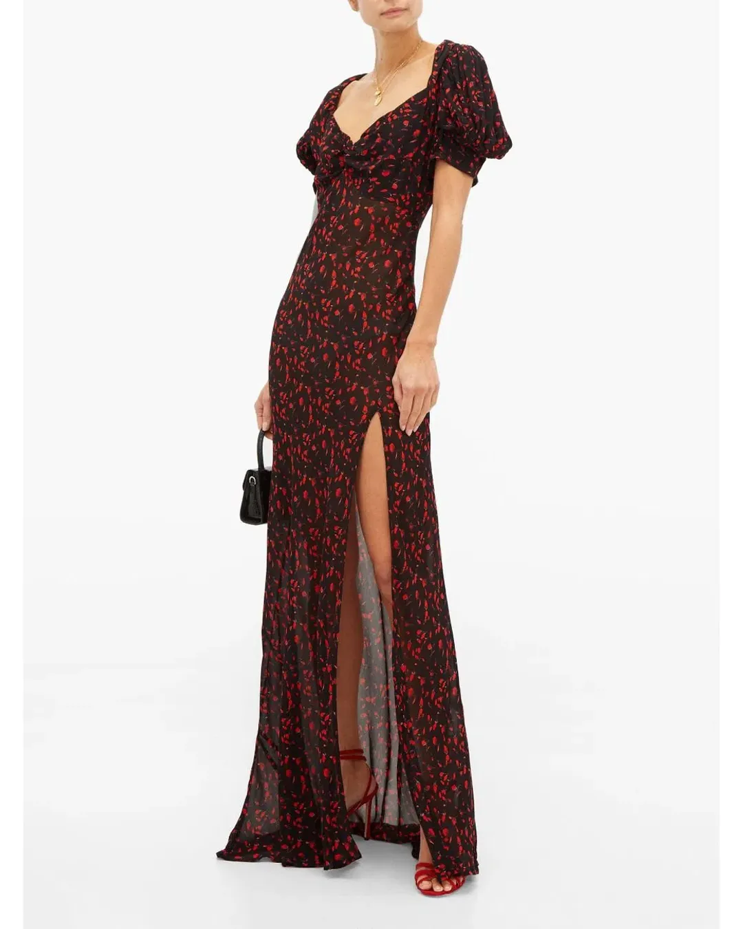 Rat & Boa Magnolia Dress in Floral Size XS/Au 6  for rent on The Volte - main image