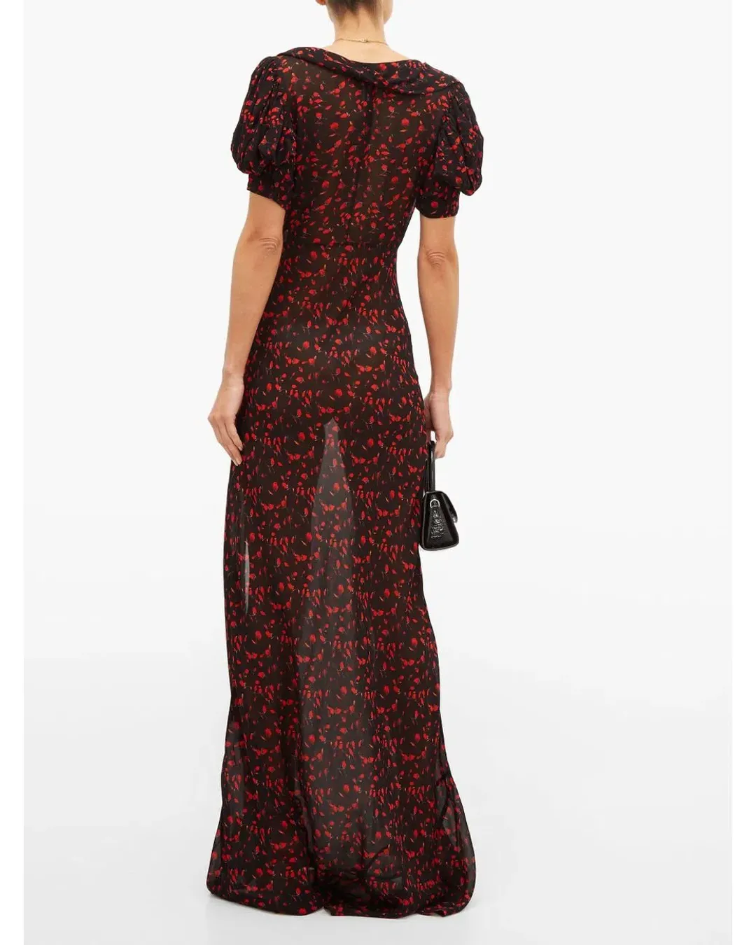 Rat & Boa Magnolia Dress in Floral Size XS/Au 6  for rent on The Volte - main image