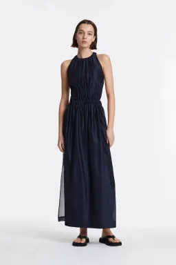 Sir The Label Franc Cross Back Gown Navy Size 0/Au 6 for rent on The Volte - image 1