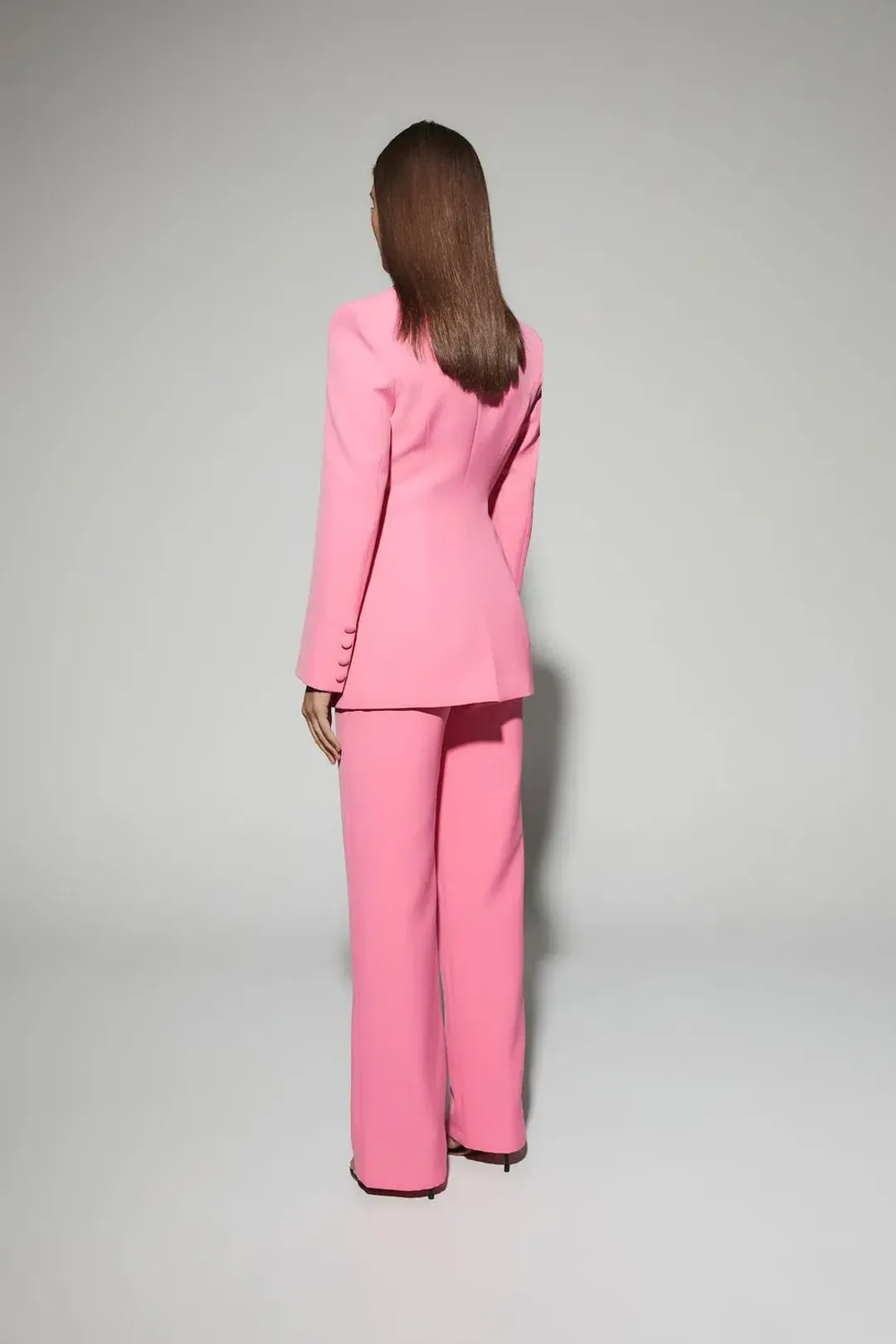 Kianna High Waisted Shim Pant Pink Size AU 10 for rent on The Volte - main image