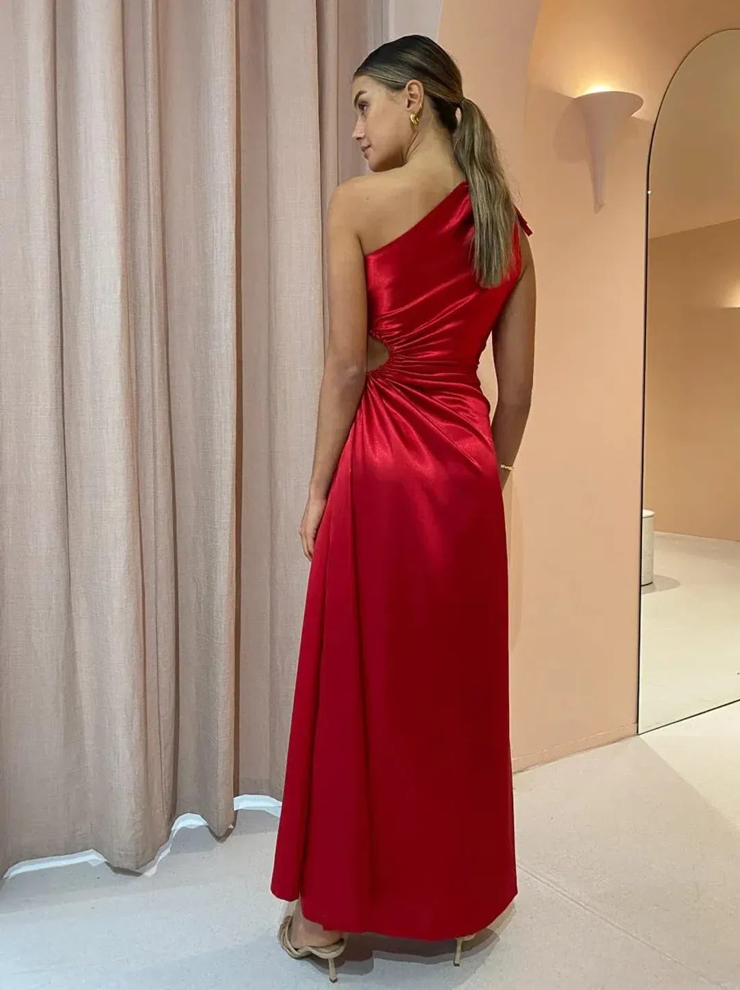 Sonya Moda Nour Maxi Dress Red Size Small / AU 8 for rent on The Volte - main image