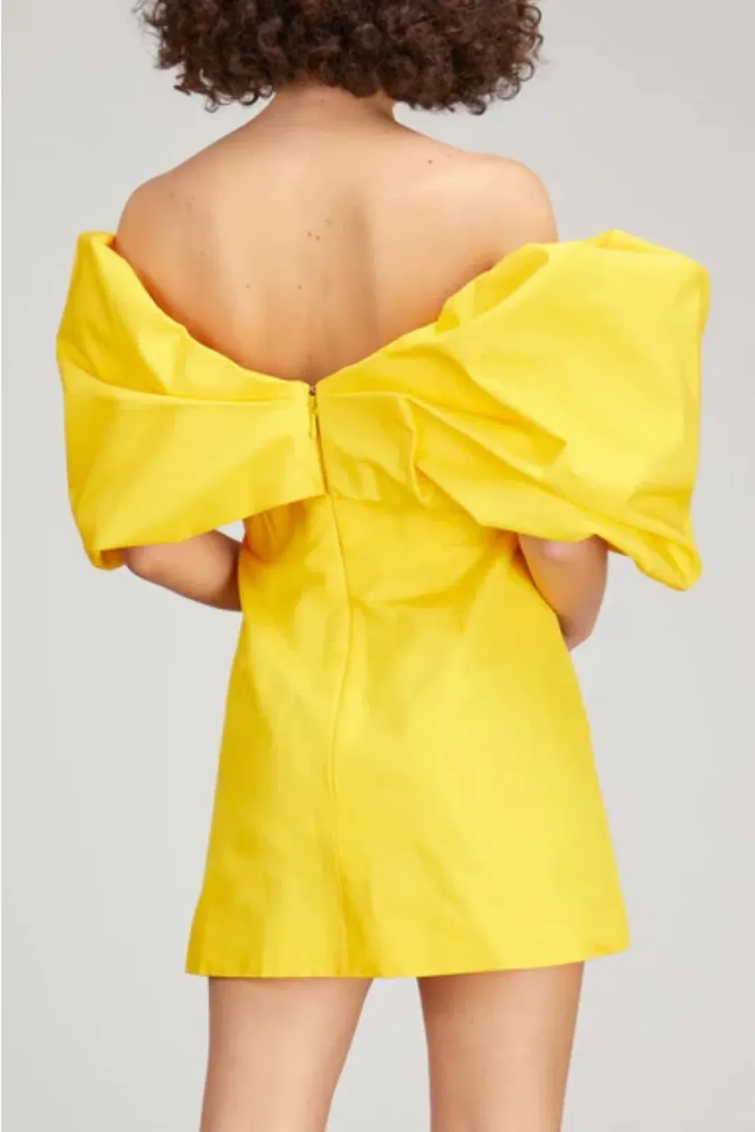 Rachel Gilbert Xavier Mini Yellow Size AU 12  for rent on The Volte - main image