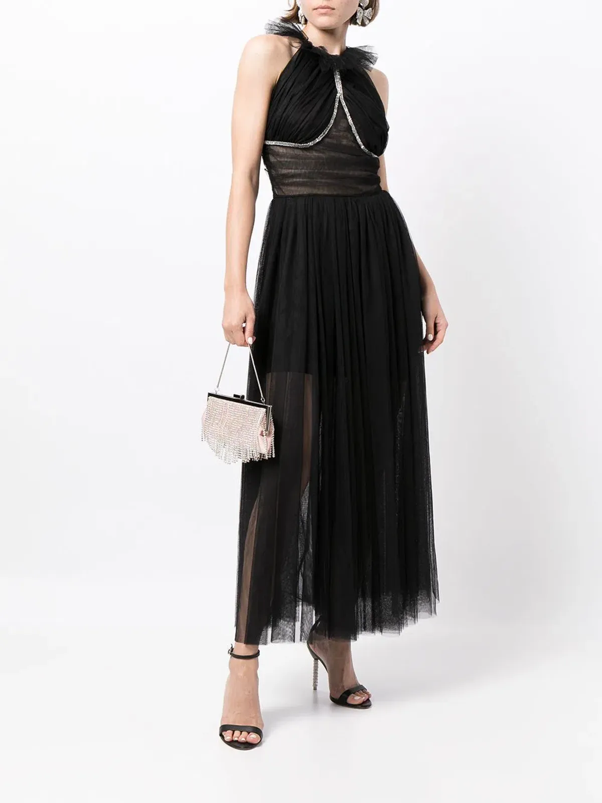 Rachel Gilbert Lou Gown in Black Size AU12 for rent on The Volte - main image